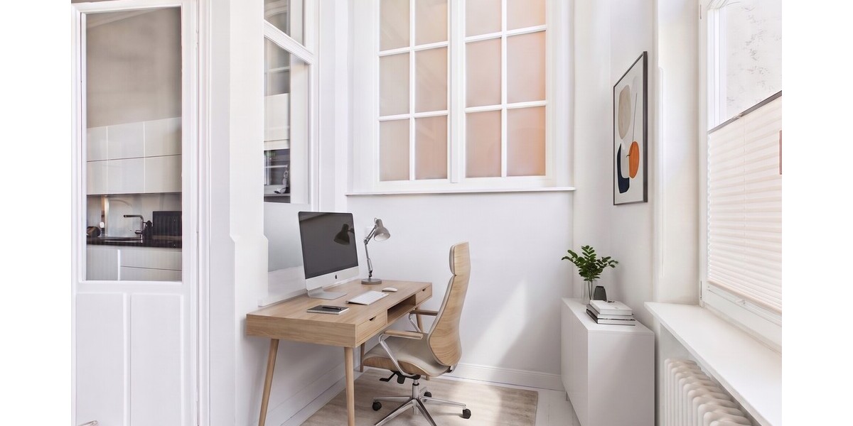 Büro virtuell eingerichtet